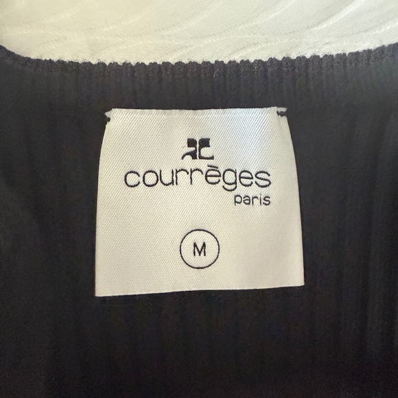 COURREGES KNITWEAR BLACK SIZE M - Picture 4 of 5